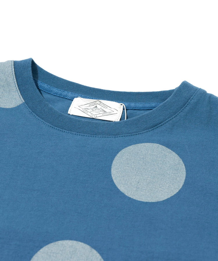 go slow caravan(ゴースローキャラバン) |JUICY/ジューシー ボーダーxドットプリントTEE (WOMENS)