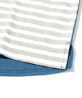 go slow caravan(ゴースローキャラバン) |JUICY/ジューシー ボーダーxドットプリントTEE (WOMENS)