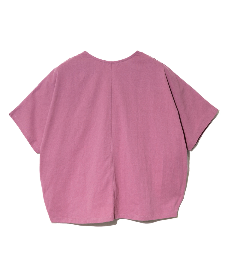 go slow caravan(ゴースローキャラバン) |NUEVO BLANCA/ヌエヴォブランカ フリル布帛たたきドルマンPO (WOMENS)