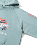 go slow caravan(ゴースローキャラバン) |【NISSAN×go slow caravan】空紡糸裏毛 VIOLET コンチョプルパーカー (MENS)