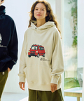 go slow caravan(ゴースローキャラバン) |【NISSAN×go slow caravan】空紡糸裏毛 X-TRAIL コンチョプルパーカー (MENS)