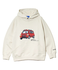 go slow caravan(ゴースローキャラバン) |【NISSAN×go slow caravan】空紡糸裏毛 X-TRAIL コンチョプルパーカー (MENS)