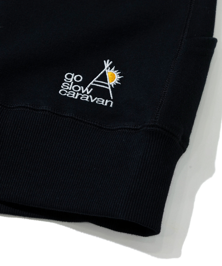 go slow caravan(ゴースローキャラバン) |【NISSAN×go slow caravan】空紡糸裏毛 X-TRAIL コンチョプルパーカー (MENS)