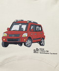 go slow caravan(ゴースローキャラバン) |【NISSAN×go slow caravan】空紡糸裏毛 X-TRAIL コンチョプルパーカー (MENS)