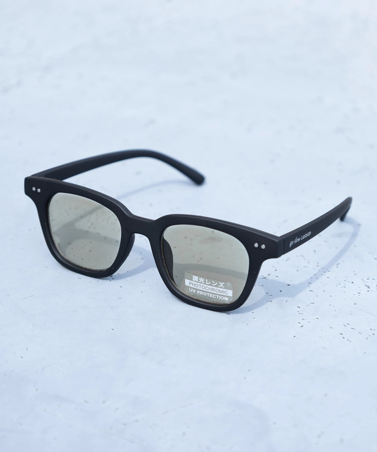 GSC別注】go slow caravan SUNGLASSES 1-25 調光｜ファッション