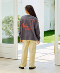 go slow caravan(ゴースローキャラバン) |COTTONツイル カラーステッチサイドポケットパンツ (WOMENS)