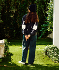 go slow caravan(ゴースローキャラバン) |COTTONツイル カラーステッチサイドポケットパンツ (WOMENS)