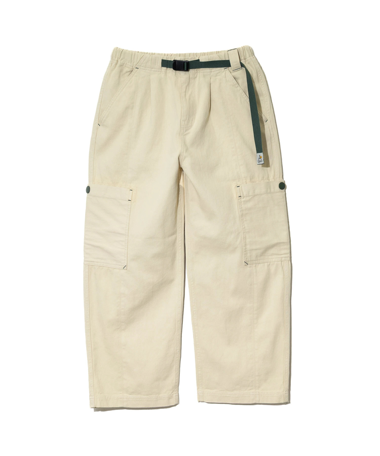 go slow caravan(ゴースローキャラバン) |COTTONツイル カラーステッチサイドポケットパンツ (WOMENS)