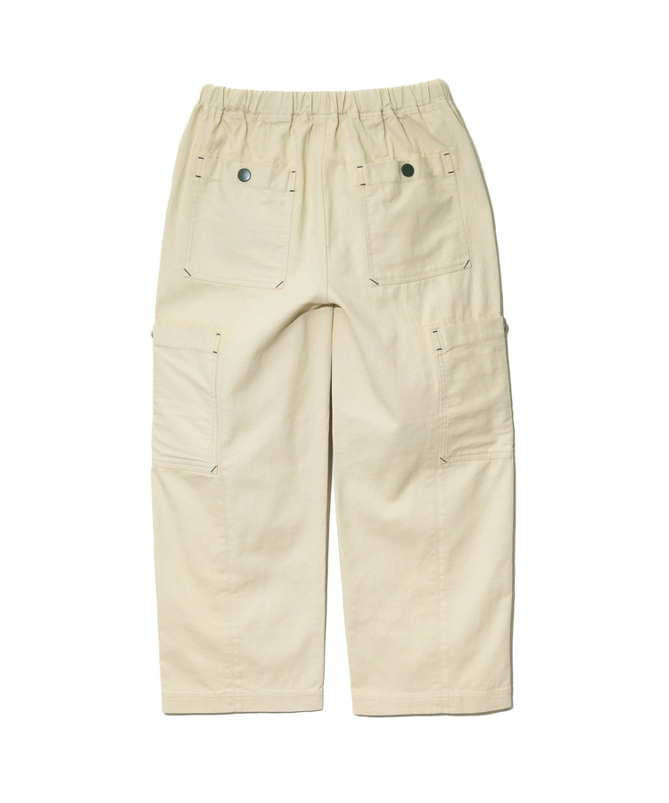 go slow caravan(ゴースローキャラバン) |COTTONツイル カラーステッチサイドポケットパンツ (WOMENS)