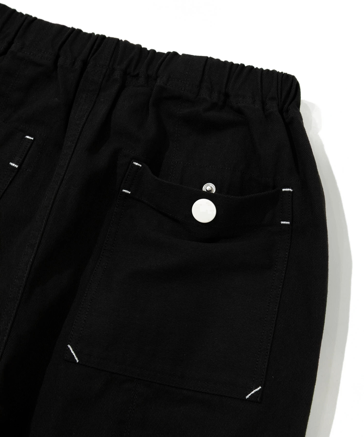 go slow caravan(ゴースローキャラバン) |COTTONツイル カラーステッチサイドポケットパンツ (WOMENS)