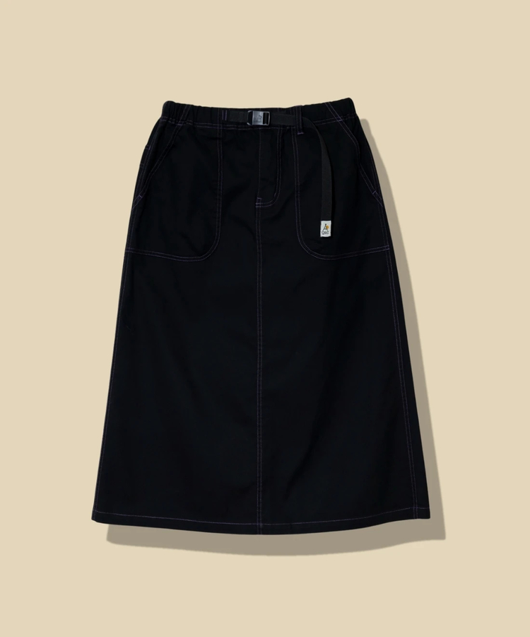 go slow caravan(ゴースローキャラバン) |ストレッチキャンバスベイカースカート (WOMENS)