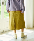 go slow caravan(ゴースローキャラバン) |ストレッチキャンバスベイカースカート (WOMENS)
