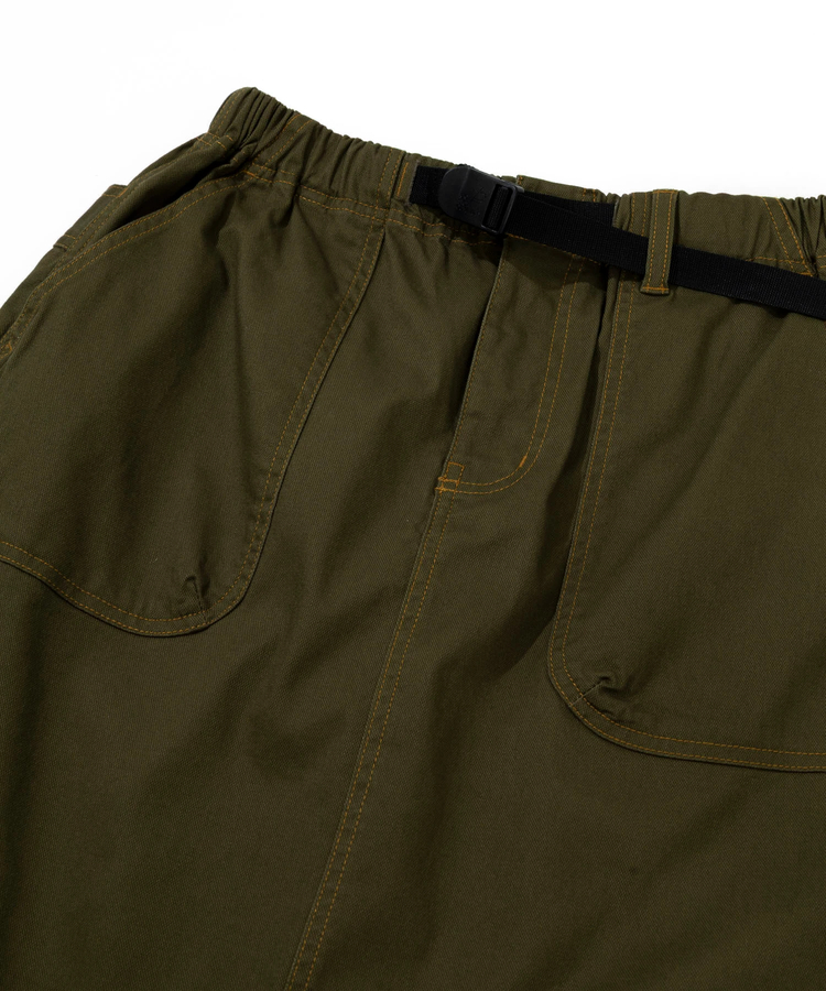 go slow caravan(ゴースローキャラバン) |ストレッチキャンバスベイカースカート (WOMENS)
