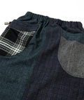 go slow caravan(ゴースローキャラバン) |WOOL LIKE FABRICクレイジー脇ポケスカート (WOMENS) 