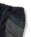 go slow caravan(ゴースローキャラバン) |WOOL LIKE FABRICクレイジー脇ポケスカート (WOMENS) 