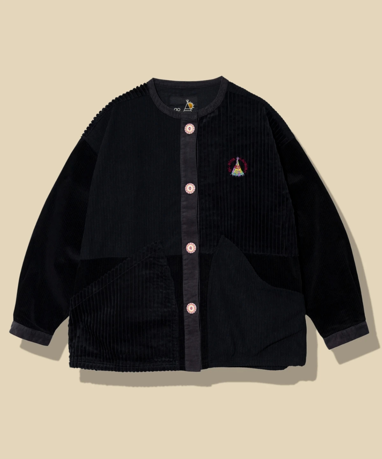 go slow caravan(ゴースローキャラバン) |コーデュロイ切替BIGポケットJK (WOMENS)
