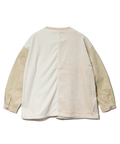 go slow caravan(ゴースローキャラバン) |コーデュロイ切替BIGポケットJK (WOMENS)