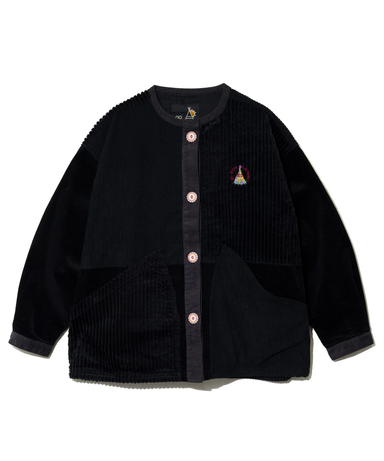 go slow caravan(ゴースローキャラバン) |コーデュロイ切替BIGポケットJK (WOMENS)