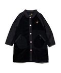 go slow caravan(ゴースローキャラバン) |コーデュロイ切替ミドルコート (WOMENS)