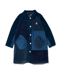 go slow caravan(ゴースローキャラバン) |コーデュロイ切替ミドルコート (WOMENS)