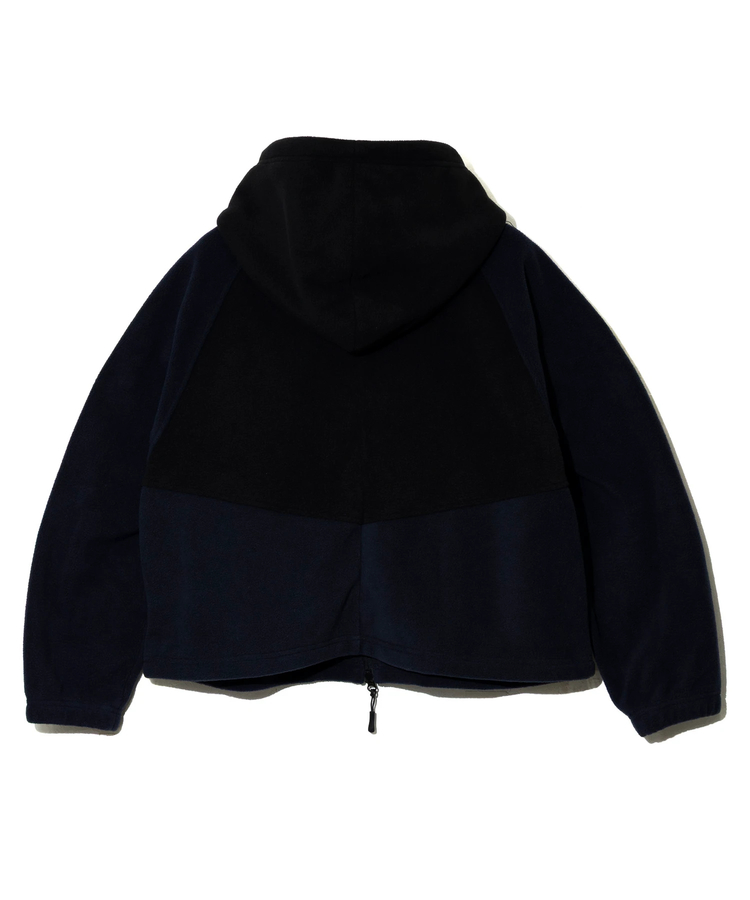 go slow caravan(ゴースローキャラバン) |切替フリースショートZIPパーカーJK (WOMENS)