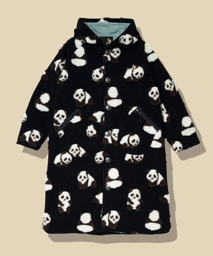 go slow caravan(ゴースローキャラバン) |オリジナルジャガードボアコンチョコート (WOMENS)