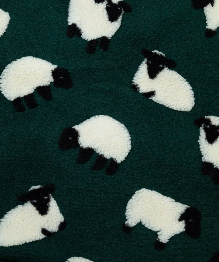 go slow caravan(ゴースローキャラバン) |オリジナルジャガードボアコンチョコート (WOMENS)