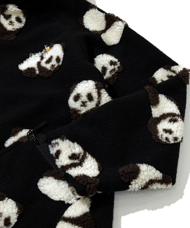 go slow caravan(ゴースローキャラバン) |オリジナルジャガードボアコンチョコート (WOMENS)