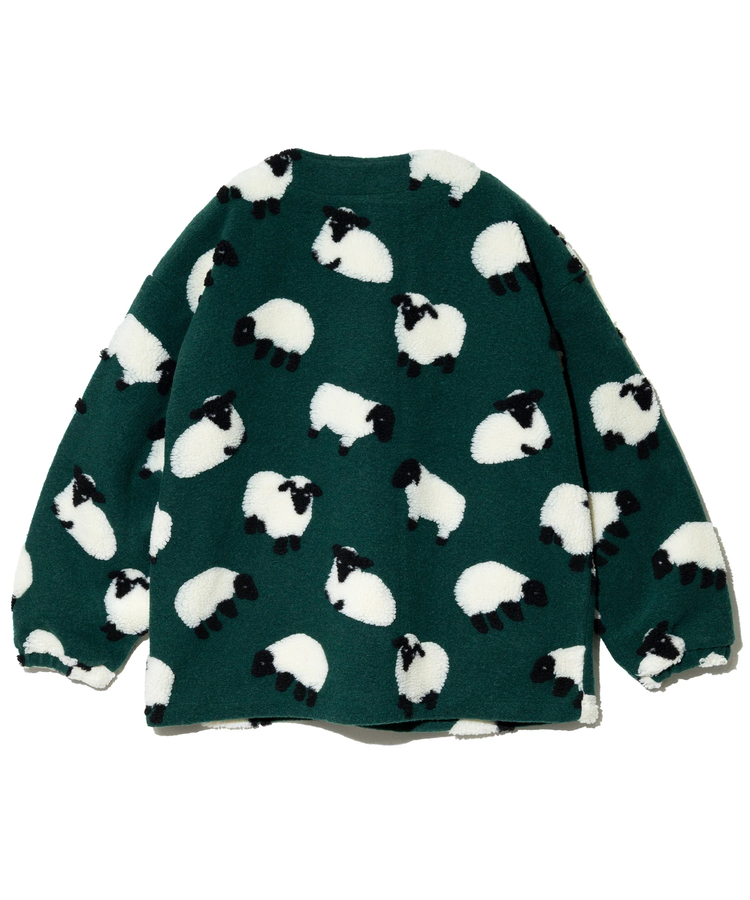 go slow caravan(ゴースローキャラバン) |オリジナルジャガードボアコンチョカーデ (WOMENS)