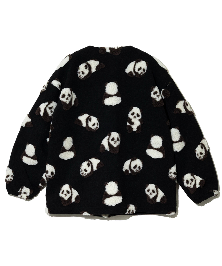 go slow caravan(ゴースローキャラバン) |オリジナルジャガードボアコンチョカーデ (WOMENS)