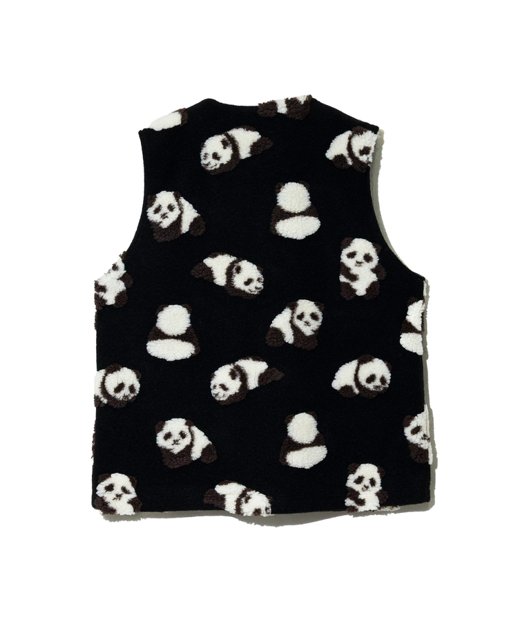 go slow caravan(ゴースローキャラバン) |オリジナルジャガードボアベスト (WOMENS)