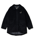 go slow caravan(ゴースローキャラバン) |ボア×フリース パッチワークコート (WOMENS)