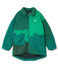 go slow caravan(ゴースローキャラバン) |ボア×フリース パッチワークコート (WOMENS)