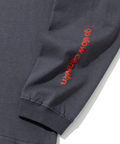 go slow caravan(ゴースローキャラバン) |USA/CスクエアLOGOバックプリントミドルTEE (WOMENS)