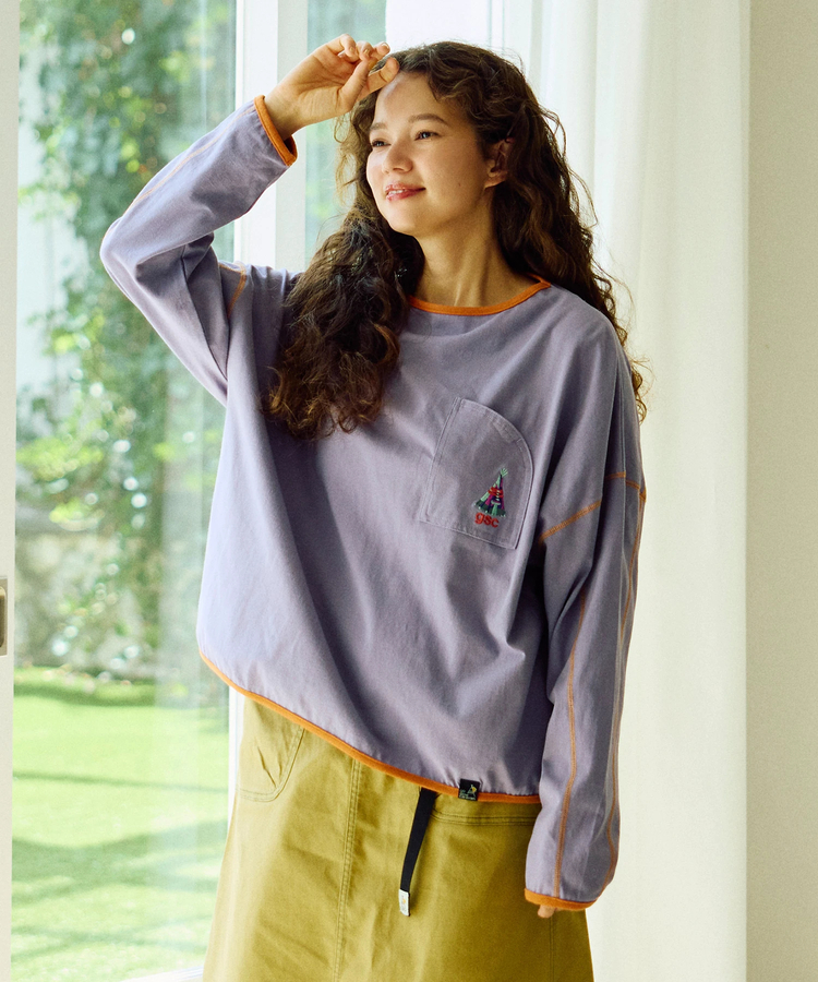 go slow caravan(ゴースローキャラバン) |USA/CプルオーバーTEE (WOMENS)