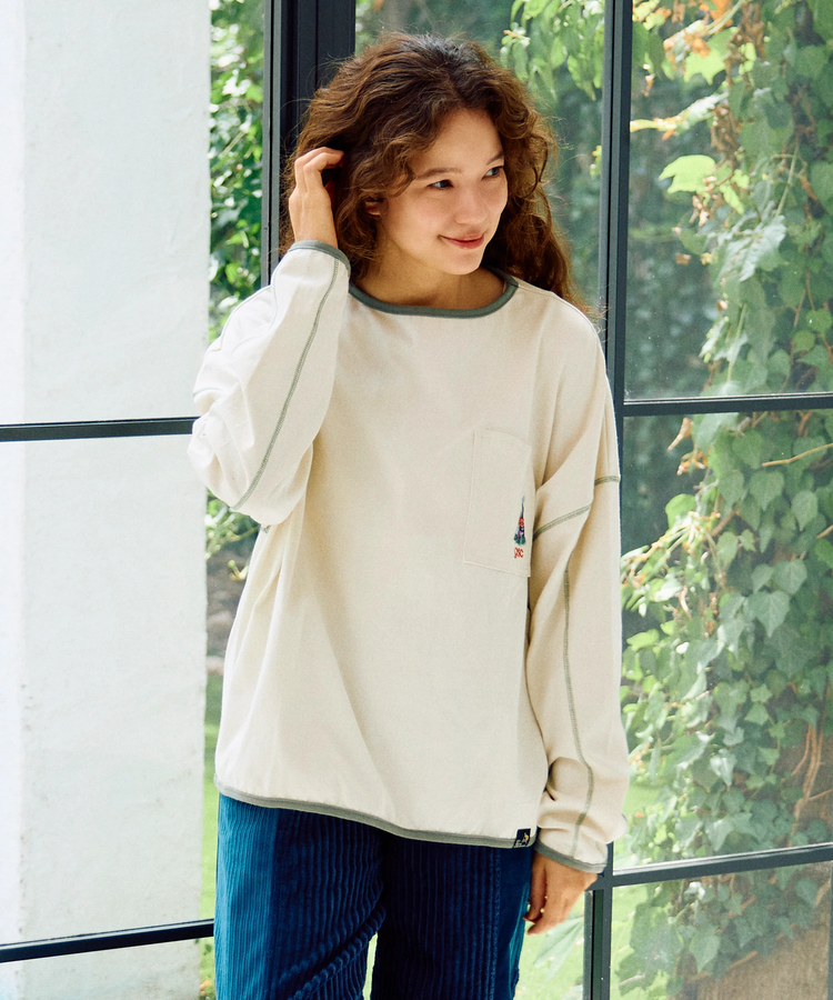 go slow caravan(ゴースローキャラバン) |USA/CプルオーバーTEE (WOMENS)