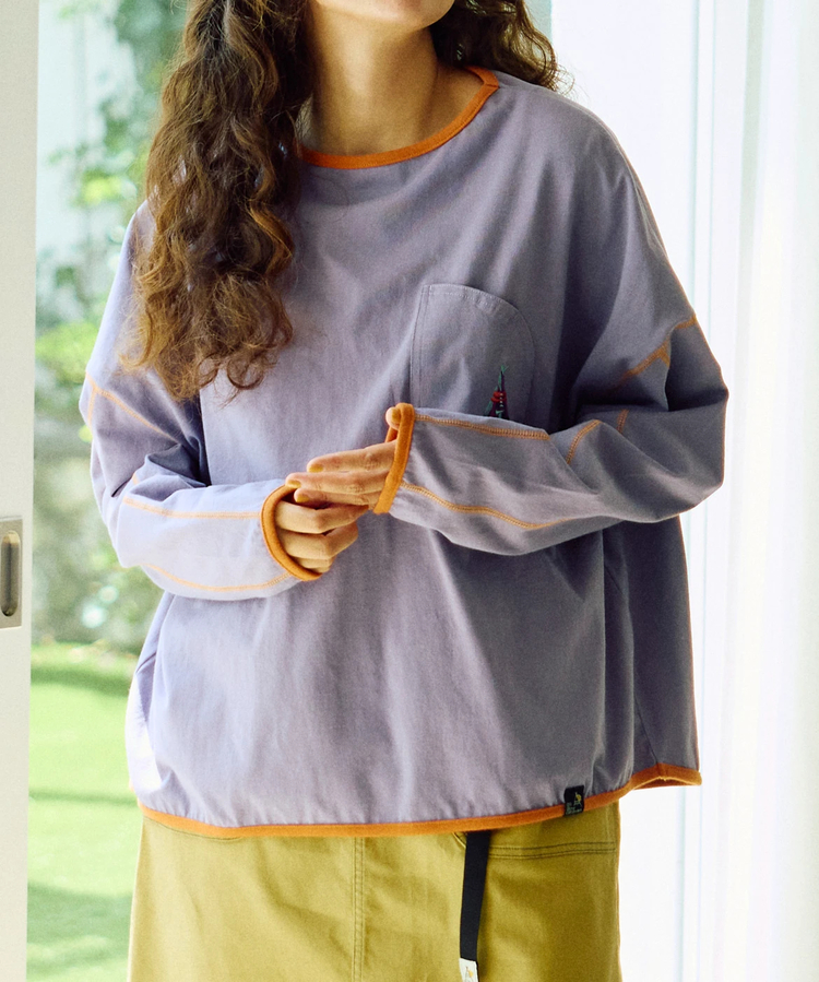 go slow caravan(ゴースローキャラバン) |USA/CプルオーバーTEE (WOMENS)