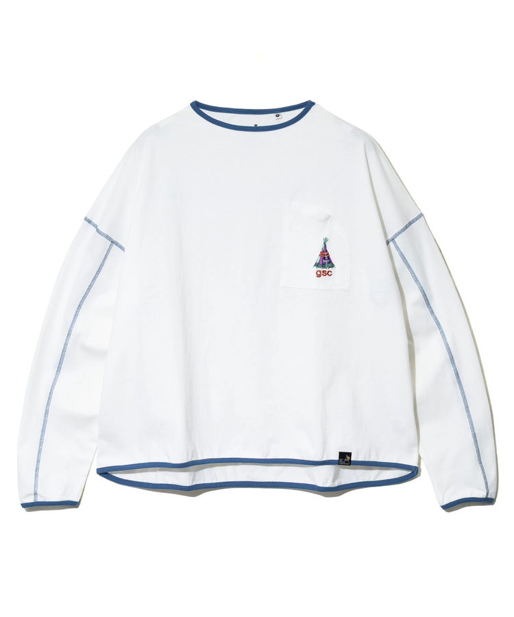 go slow caravan(ゴースローキャラバン) |USA/CプルオーバーTEE (WOMENS)