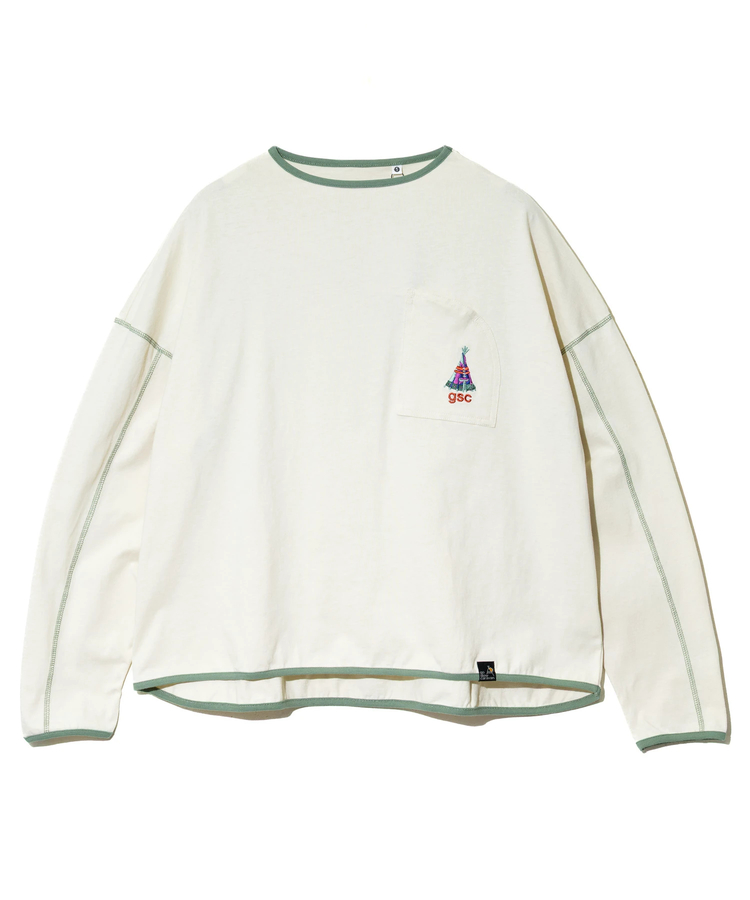 go slow caravan(ゴースローキャラバン) |USA/CプルオーバーTEE (WOMENS)