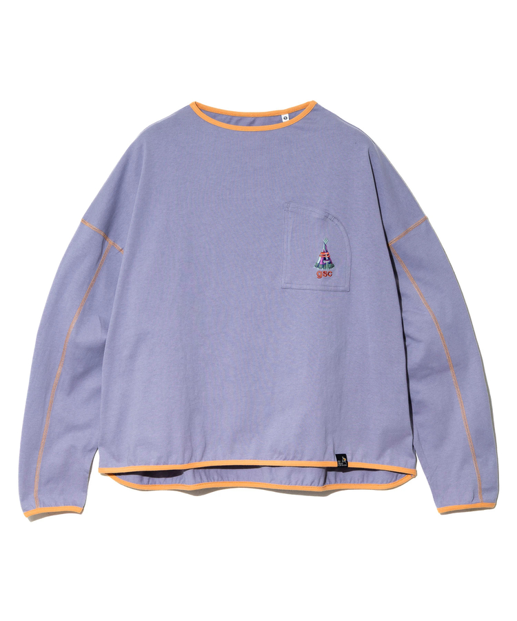go slow caravan(ゴースローキャラバン) |USA/CプルオーバーTEE (WOMENS)