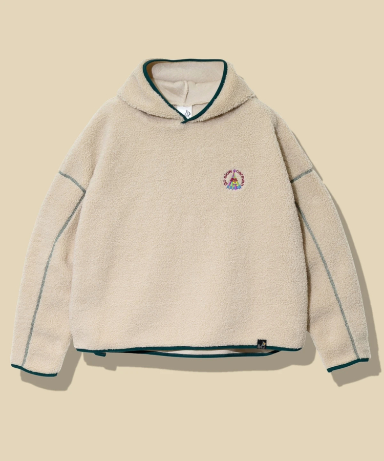 go slow caravan(ゴースローキャラバン) |ボアミドルフーディー (WOMENS)