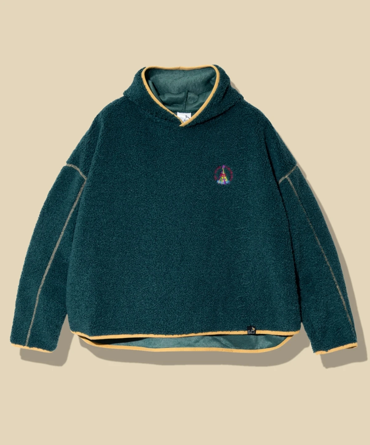 go slow caravan(ゴースローキャラバン) |ボアミドルフーディー (WOMENS)