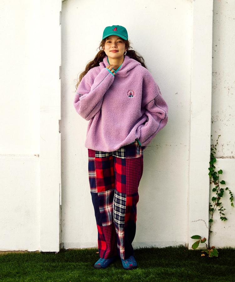 go slow caravan(ゴースローキャラバン) |ボアミドルフーディー (WOMENS)