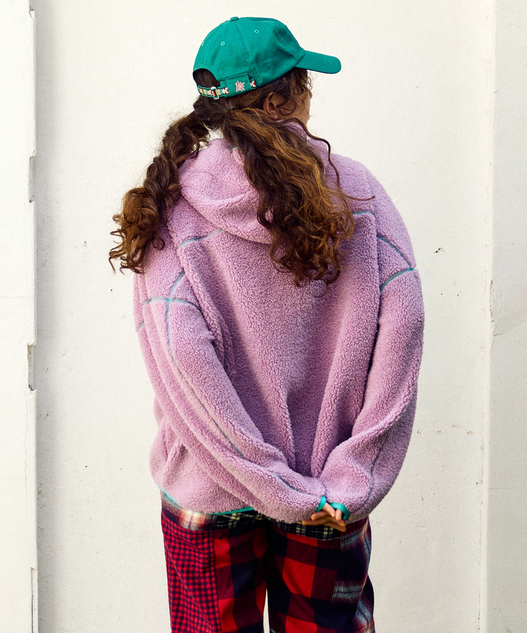 go slow caravan(ゴースローキャラバン) |ボアミドルフーディー (WOMENS)