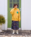 go slow caravan(ゴースローキャラバン) |裏起毛ハイネックドルマンZIPスウェット (WOMENS)