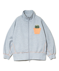 go slow caravan(ゴースローキャラバン) |裏起毛ハイネックドルマンZIPスウェット (WOMENS)