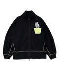 go slow caravan(ゴースローキャラバン) |裏起毛ハイネックドルマンZIPスウェット (WOMENS)