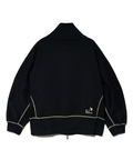 go slow caravan(ゴースローキャラバン) |裏起毛ハイネックドルマンZIPスウェット (WOMENS)
