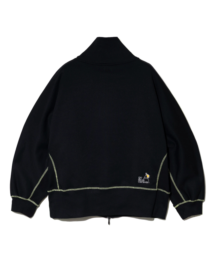 go slow caravan(ゴースローキャラバン) |裏起毛ハイネックドルマンZIPスウェット (WOMENS)