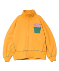 go slow caravan(ゴースローキャラバン) |裏起毛ハイネックドルマンZIPスウェット (WOMENS)